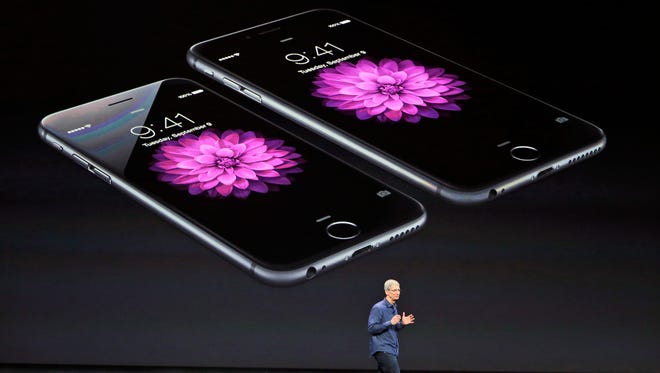 The iPhone 6 and iPhone 6 Plus were released on Sept. 19, 2014.