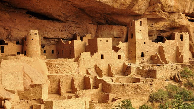 Colorado - In Colorado’s Mesa Verde National Park, there are some of the best preserved cliff dwellings of the Ancestral Puebloans. The structures vary in size from one room to others with more than 150 rooms! The Puebloans lived there for centuries but moved south and were out of the area by 1300. This fascinating glimpse into pre-colonial America makes Mesa Verde and its cliff dwellings an iconic Colorado destination.