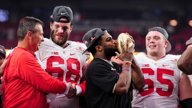 Elliott won a national championship with Ohio State in his sophomore season, his first as the team's starter.