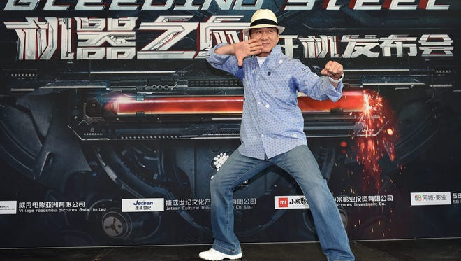 2. Jackie Chan, 62  – $61 million