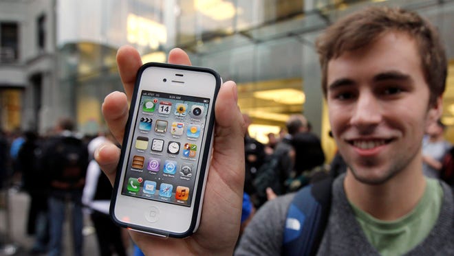 The iPhone 4s was released on Oct. 14, 2011.
