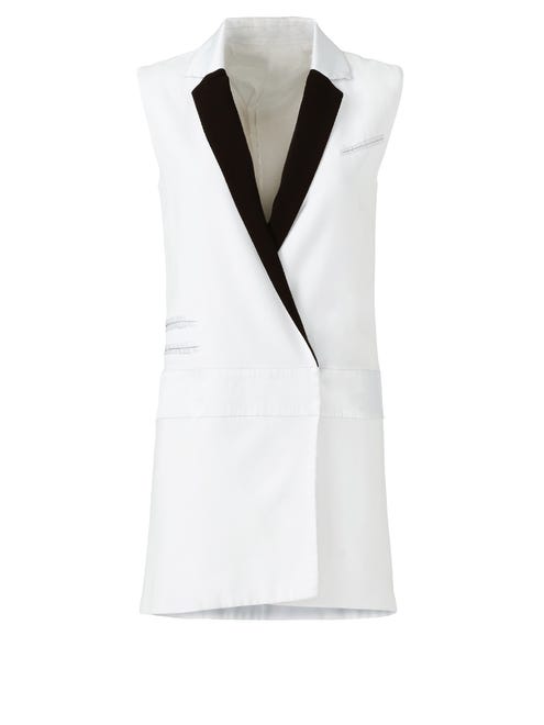 Plays on tuxedos for women are another fun dress alternative. Rachel Zoe Lapel Shift, size 0-12; $65 rental.