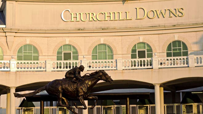 Kentucky - Churchill Downs is considered a top visitor spot in Kentucky. Home of the Kentucky Derby, where big hats are worn and lots of mint juleps are consumed.