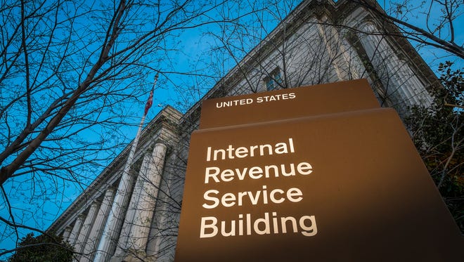 File photo taken in 2014 shows the  headquarters of the Internal Revenue Service (IRS) in Washington, D.C.
