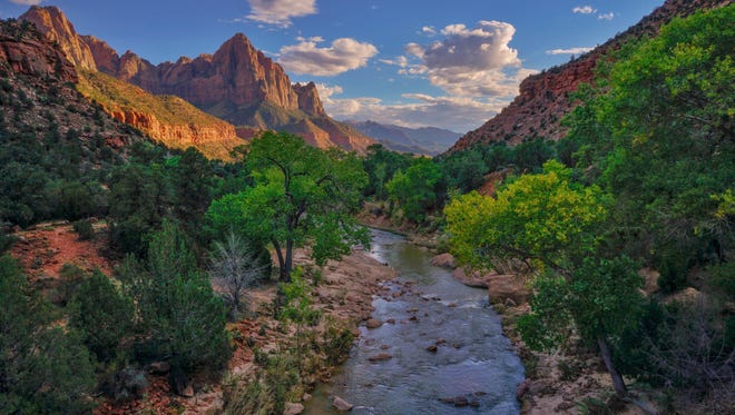 At the Zion National Park in Utah, Aaron Fuhrman says the park captivates visitors as soon as they drive in.