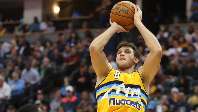 Danilo Gallinari could be on his way out of Denver if a potential three-team NBA trade goes down.