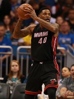 Udonis Haslem will be back with the Miami Heat next season.