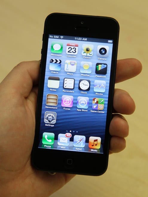 The iPhone 5 was released on Sept. 21, 2012.