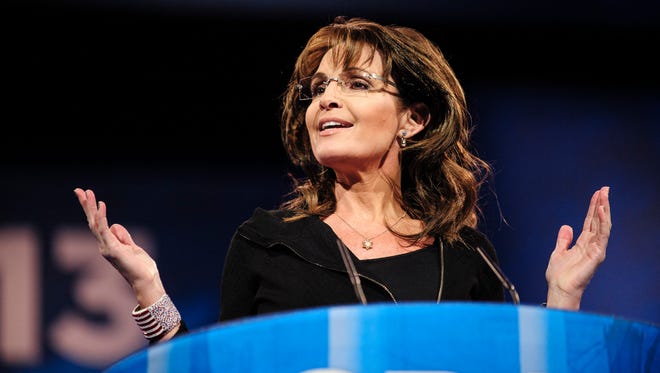Palin speaks at the Conservative Political Action Conference on March 16, 2013, in National Harbor, Md.