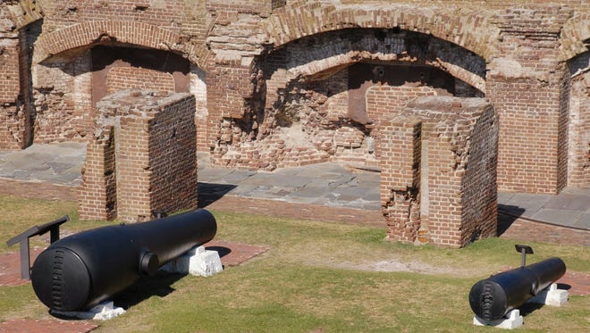 South Carolina - Fort Sumter is located in the waters of Charleston. It is a sea fort that played a major role in two Civil War battles. It’s now operated by the National Park Service and one of the most popular spots for tourists in South Carolina.