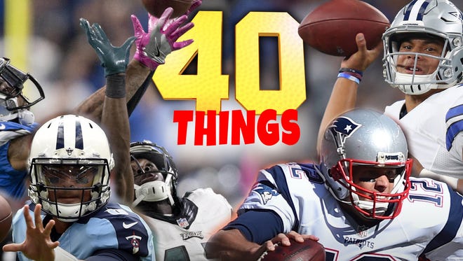 40 things we learned in Week 5 of the 2016 NFL season.