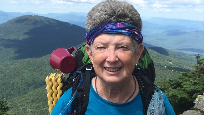 Thru-hiker Donna Logan completed the entire A.T. 10 years ago.