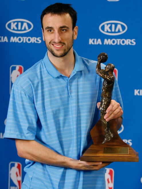 2008: Ginobili was named the winner of the 2007-08 NBA Sixth Man Award.