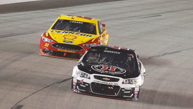 “You have to be 100%," Joey Logano, trailing Kevin Harvick, said about the second round of the Chase. "You can’t make a mistake. The pressure is going to ratchet up for that reason.”