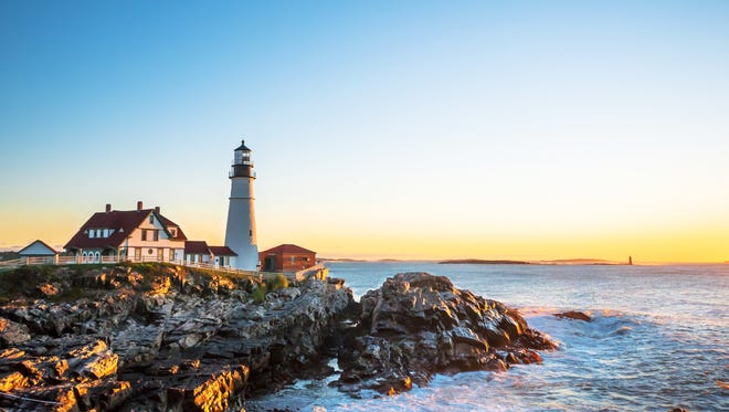 Maine - Portland Head Light is an iconic lighthouse on the shores of Maine. Not only is it the oldest lighthouse in the state but arguably the most picturesque. It’s often depicted in paintings and other artistic representations of Maine.