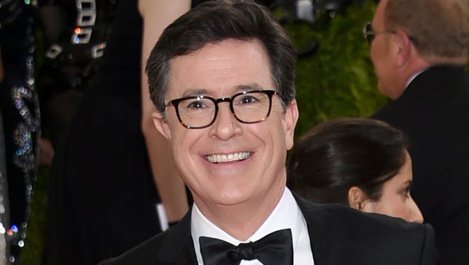 Stephen Colbert is back in the presidential mix, or just too much vodka.