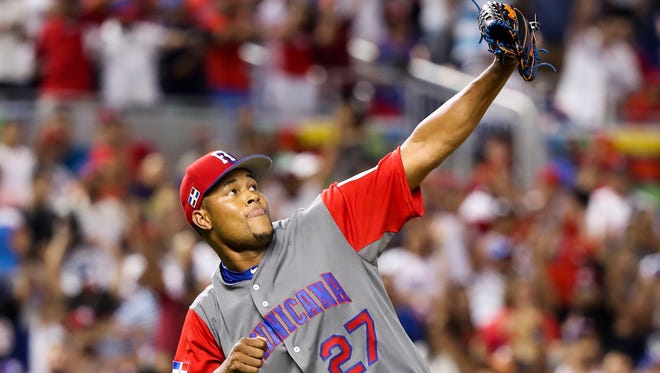 Dominican Republic closer Jeurys Familia and his bullpen mates had a day off before a winner-moves-on clash against Team USA.