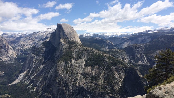 After climbing up to the viewing area at Glacier Point in Yosemite National Park, David Smith snapped this view with his iPhone.