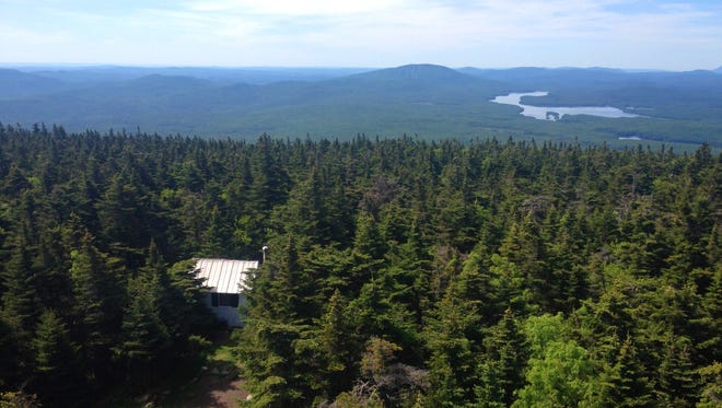 In Vermont, an iconic spot along the A.T. is Stratton Mountain.