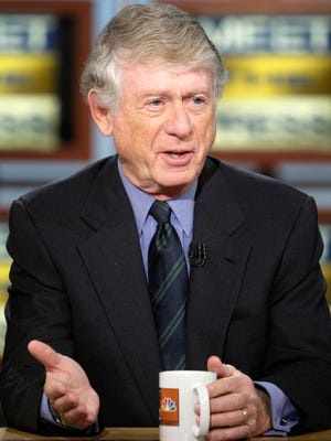 Ted Koppel on NBC's "Meet the Press" in 2008.