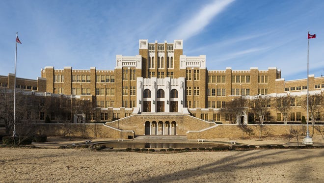 Arkansas - Some landmarks are natural wonders, others are made by human history. Little Rock Central High School is the latter. In 1957, after a Supreme Court ruling legalized the integration of public schools 3 years earlier, nine Black high school students attempted to enter Little Rock Central High School and tried to dutifully receive the education they were legally allowed. Instead, the students were greeted by a mob of angry white people and then escorted away by police.