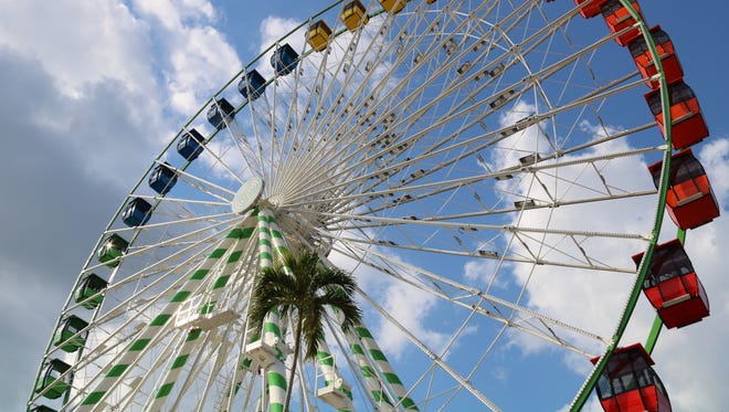 During the 2017 Wisconsin State Fair, the traveling WonderWheel will offer 10-minute rides with potential visibility of 10 miles to people at the top of the ride.
