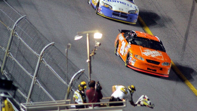 Stewart won the Pepsi 400 at Daytona International Speedway in July 2005 for the first of four wins in the summer race there.